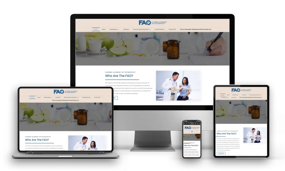 Osteopathy Website Design