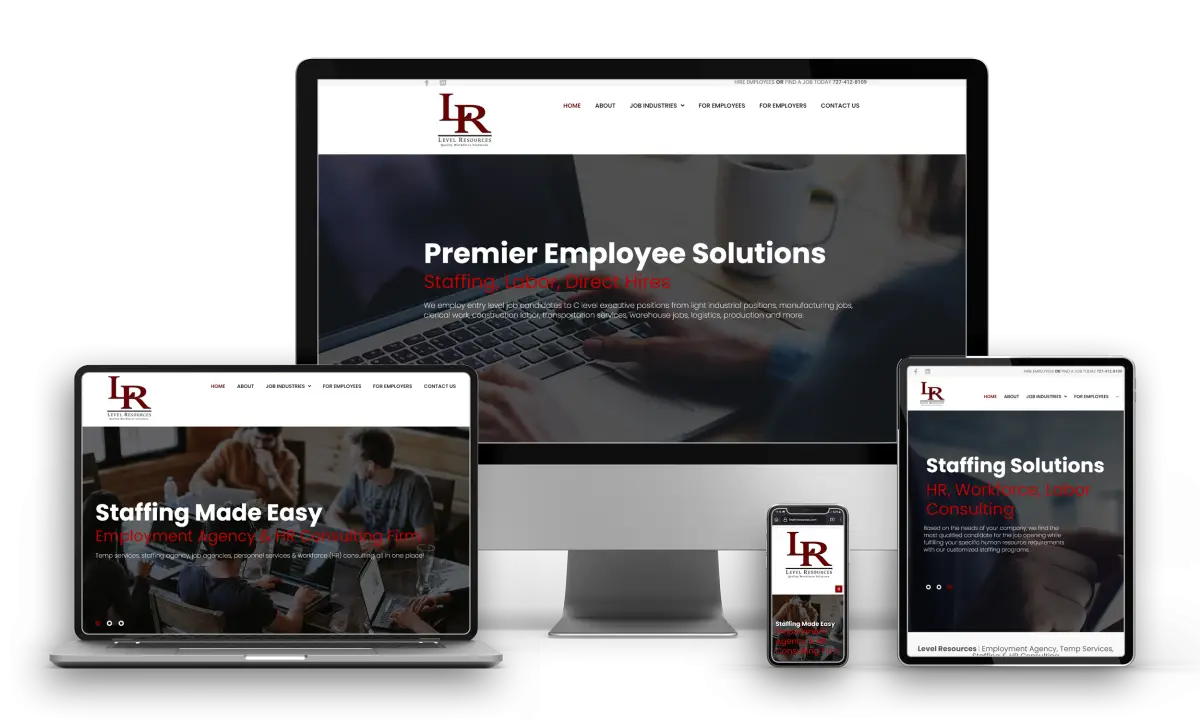 Staffing Website Design