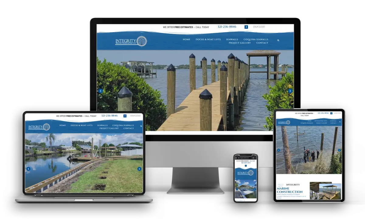 Dock Builder Website Design