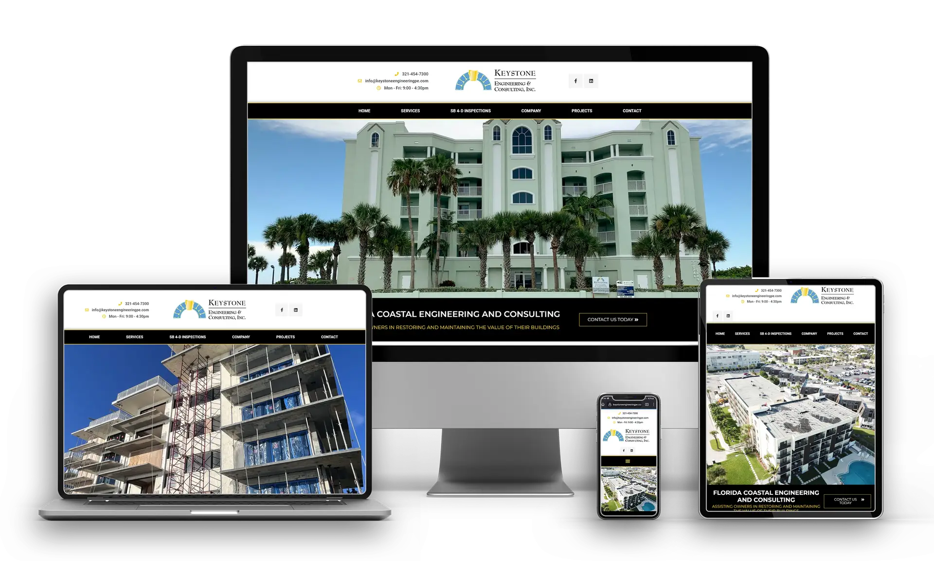 Business Website Design & Development in Brevard County, Florida