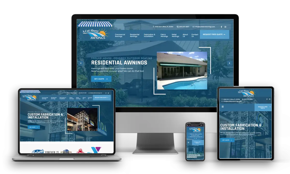Business Website Design & Development in Brevard County, Florida